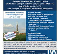 Shale Waste Disposal Workshop: Community Concerns on Injection Wells Shale Waste Disposal Workshop: Community Concerns on Injection Wells