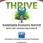 2017 THRIVE: Sustainable Economy Summit 2017 THRIVE: Sustainable Economy Summit